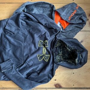 Under Armour Hoodies in Black and Gray